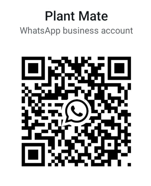 WhatsApp QR Code for PlantMate